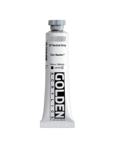 Pintura Acrílica Profesional Golden N7 Gris Neutral 60 ml