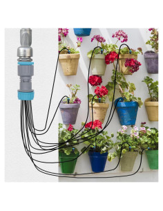 Sistema de Riego por Goteo Automático Rosrive 10 Boquillas 15.85m