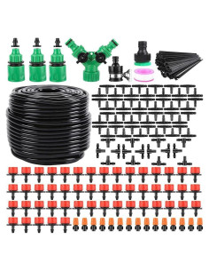Sistema de Riego por Goteo Family's Backyard 50m con Boquillas Ajustables