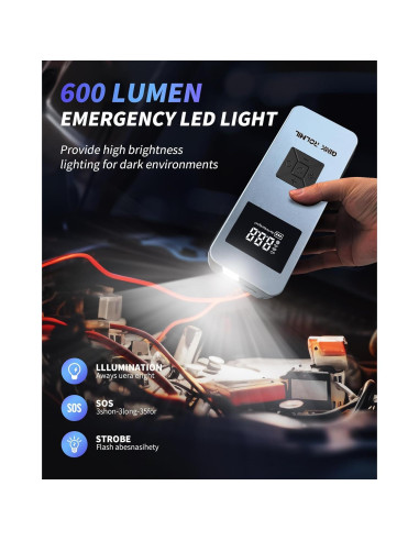 Arrancador de Salto QINK ROLMIL LX0301 con Compresor 8000A