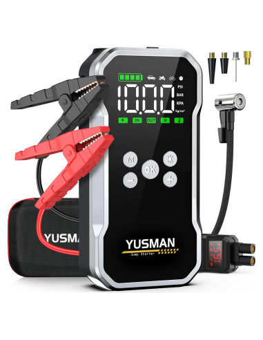 Arrancador de Salto YUSMAN F03 6000A con Compresor 150PSI
