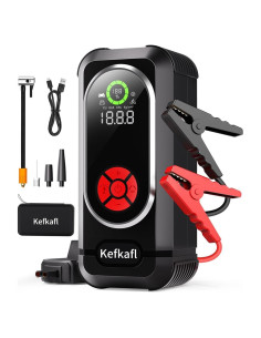 Arrancador de Salto Kefkafl Q10 5000A con Compresor 150PSI