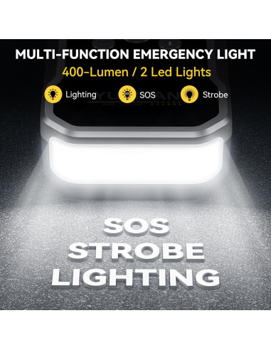 Arrancador de Salto YUSMAN F03 6000A con Compresor 150PSI