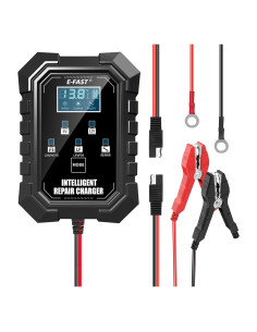 Cargador de Batería Inteligente E-FAST 1.5A 6V/12V para Autos
