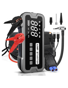 Arrancador de Coche Ordriv 4000A con Compresor 150PSI 20000mAh