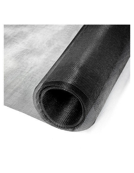 Malla de Pantalla de Ventana King&Charles 121.92x299.72 cm Negra