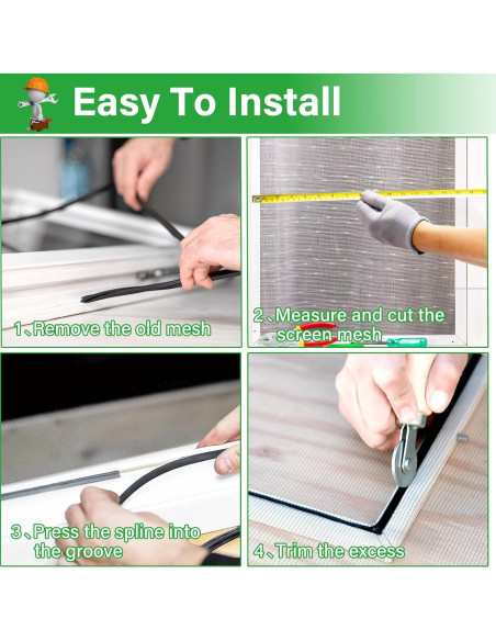 Kit de Reemplazo de Pantalla de Ventana DIGDRAM 121.92 x 40.23 m Negro