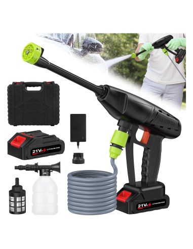 Lavadora a Presión Inalámbrica Kusakyo SQ-222 21V 6.8 L/min