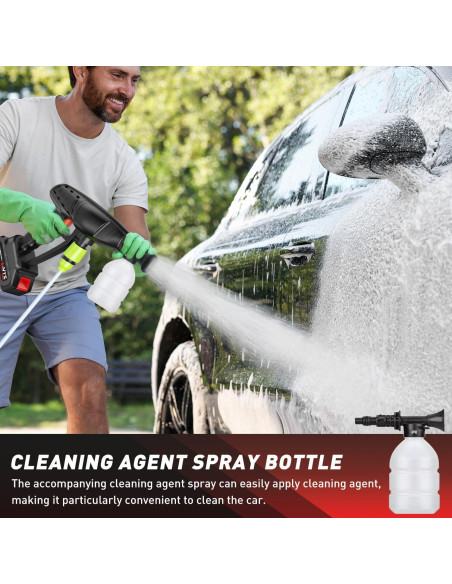 Lavadora a Presión Inalámbrica Kusakyo SQ-222 21V 6.8 L/min Lavadora a Presión Inalámbrica Kusakyo SQ-222 21V 6.8 L/min