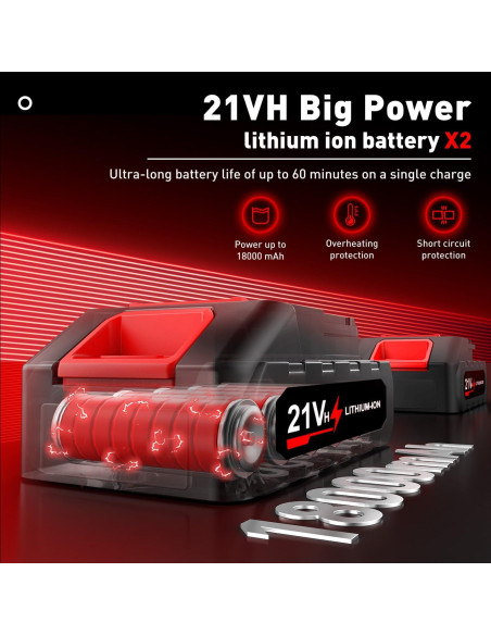 Lavadora a Presión Inalámbrica Kusakyo SQ-222 21V 6.8 L/min Lavadora a Presión Inalámbrica Kusakyo SQ-222 21V 6.8 L/min