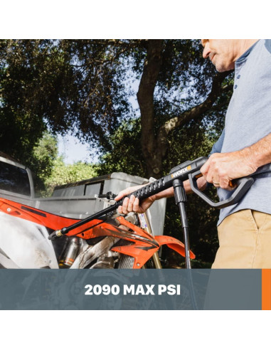 Lavadora a Presión Eléctrica Worx WG606 1900/2090 PSI 5.2 kg