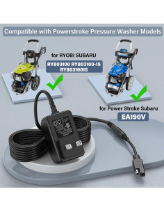 Cargador 12V HIENADTOR para Lavadora a Presión Subaru EA190V 2