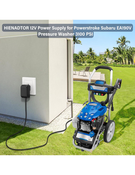 Cargador 12V HIENADTOR para Lavadora a Presión Subaru EA190V