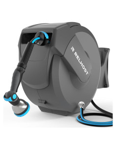 Carrete de Manguera Retráctil Relhost 5/8" x 20m Automático