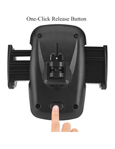 Soporte para Teléfono de Coche Ailun Universal Negro 2Pack 2