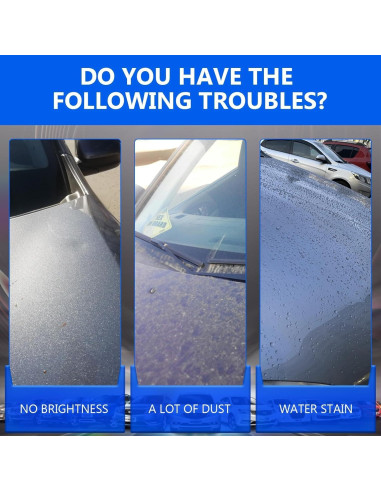 Juego de Spray Recubrimiento Automóviles Biaoyun 500ml + Esponja + Paño