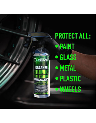 Nanoskin Spray Cerámico Grafeno 1 Galón Hidrofóbico