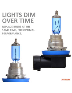 Bombillas Halógenas de Niebla SYLVANIA H8SZ.BB2 - 2 Unidades 2