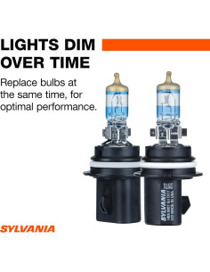 Bombillas Halógenas SYLVANIA 9007 SilverStar Ultra - 2 Piezas 2