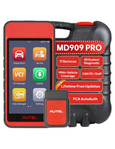 Escáner OBD2 Autel MaxiDiag MD909 Pro, Diagnóstico Completo