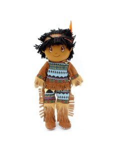 Muñeca de trapo nativa americana Kinnex 35.56 cm Atul