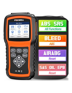 Escáner OBD2 FOXWELL NT630 Plus con ABS y SRS