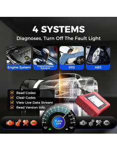 Lector de Códigos Automotriz LAUNCH Creader VII+ OBD2 2