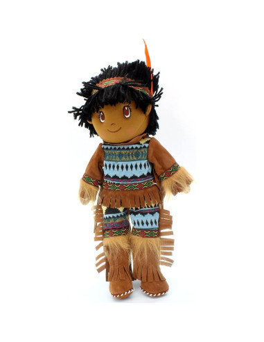 Muñeca de trapo nativa americana Kinnex 35.56 cm Atul
