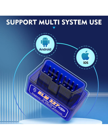Escáner de Diagnóstico Automotriz OBD-II Diamall Bluetooth