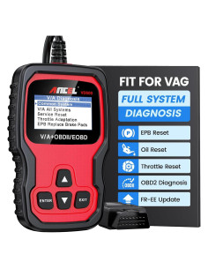 ANCEL VD500 Escáner OBD2 para Volkswagen Audi Skoda Seat