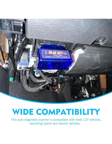 Escáner de Diagnóstico Automotriz OBD-II Diamall Bluetooth