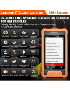 Escáner Diagnóstico Bidireccional LAUNCH Creader Elite GM 2