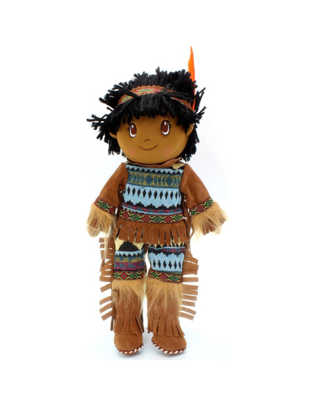 Muñeca de trapo nativa americana Kinnex 35.56 cm Atul