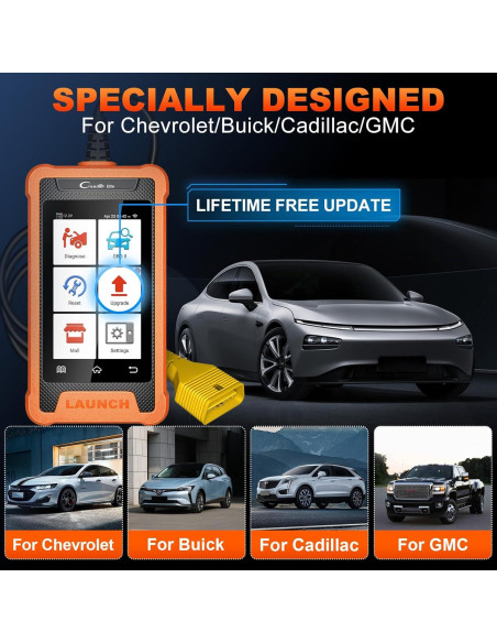 Escáner Diagnóstico Bidireccional LAUNCH Creader Elite GM