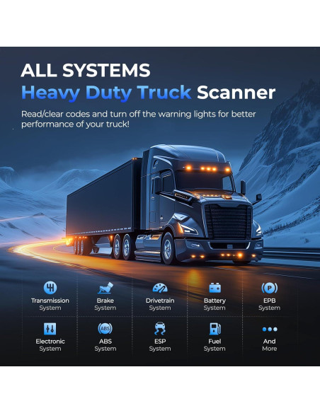 Escáner de Camiones NEXAS NL102 OBD2 Completo 0.85kg