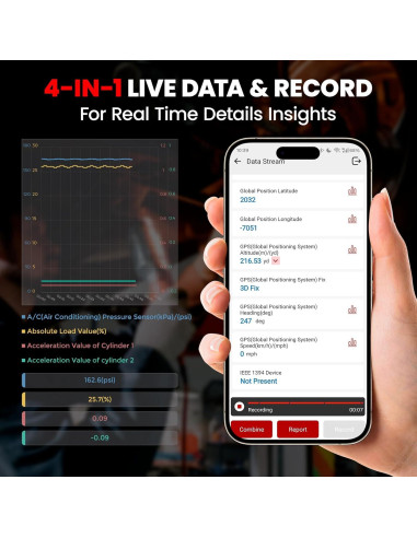 Escáner OBD2 KINGBOLEN Soloscan Bluetooth para Ford Lincoln Mercury