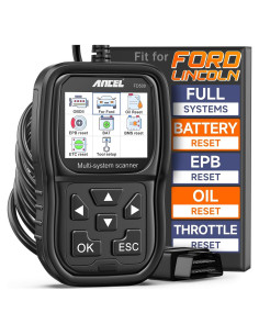 Escáner OBD2 ANCEL FD500 para Ford Lincoln - Diagnóstico completo