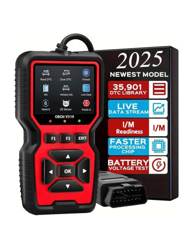 Escáner OBD2 OnRetul V519 - Lector de Códigos y Diagnóstico