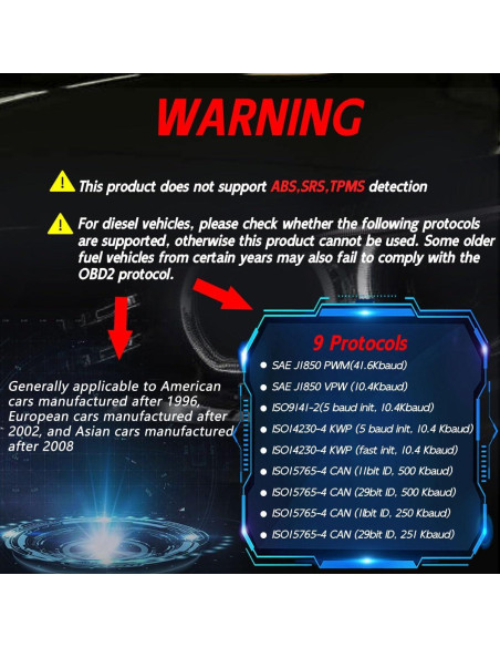 Escáner OBD2 OnRetul V519 - Lector de Códigos y Diagnóstico