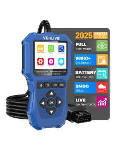 Escáner OBD2 para Motocicleta VEHLIVE V880 MOTO 2025