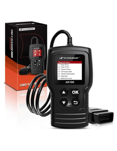 Escáner OBD2 A-Premium AD100 Herramienta de Diagnóstico Coche