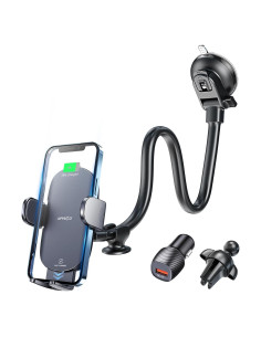 Cargador Inalámbrico para Auto Wiiki-Tech H9W 15W Carga Rápida