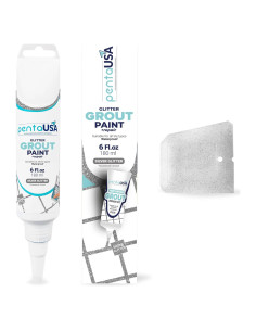 Lechada de Azulejos PentaUSA Plata 180 ml - Secado Rápido