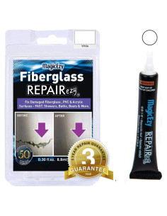 Kit de Reparación de Fibra de Vidrio MagicEzy - Blanco - 18g