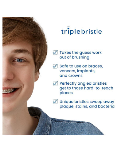 Cepillo de Dientes Sonic Triple Bristle Original Recargable 31,000 VPM