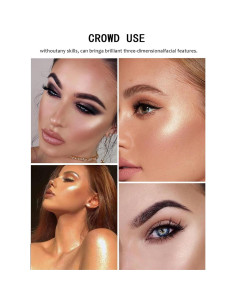 Paleta Iluminador Facial MEICOLY 01 Blanco Perla 34.9g 2