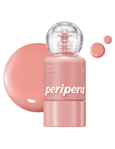 Rubor Líquido PERIPERA SYRUPY TOK CHEEK 4.14ml Durazno Claro