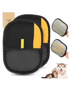 Paquete de 2 Guantes Electrostáticos Boqibyon para Mascotas