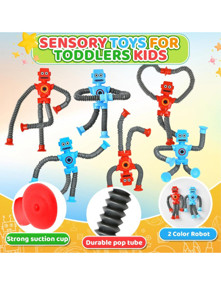 12 Juguetes Sensoriales Antiestrés Dr.Kbder para Niños 3-5 Años