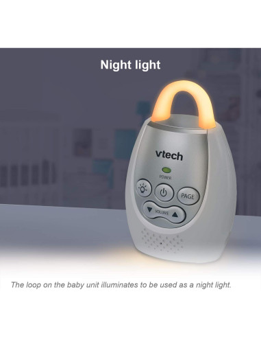 Monitor de Bebé VTech DM221 Audio Digital DECT 6.0 304.8m